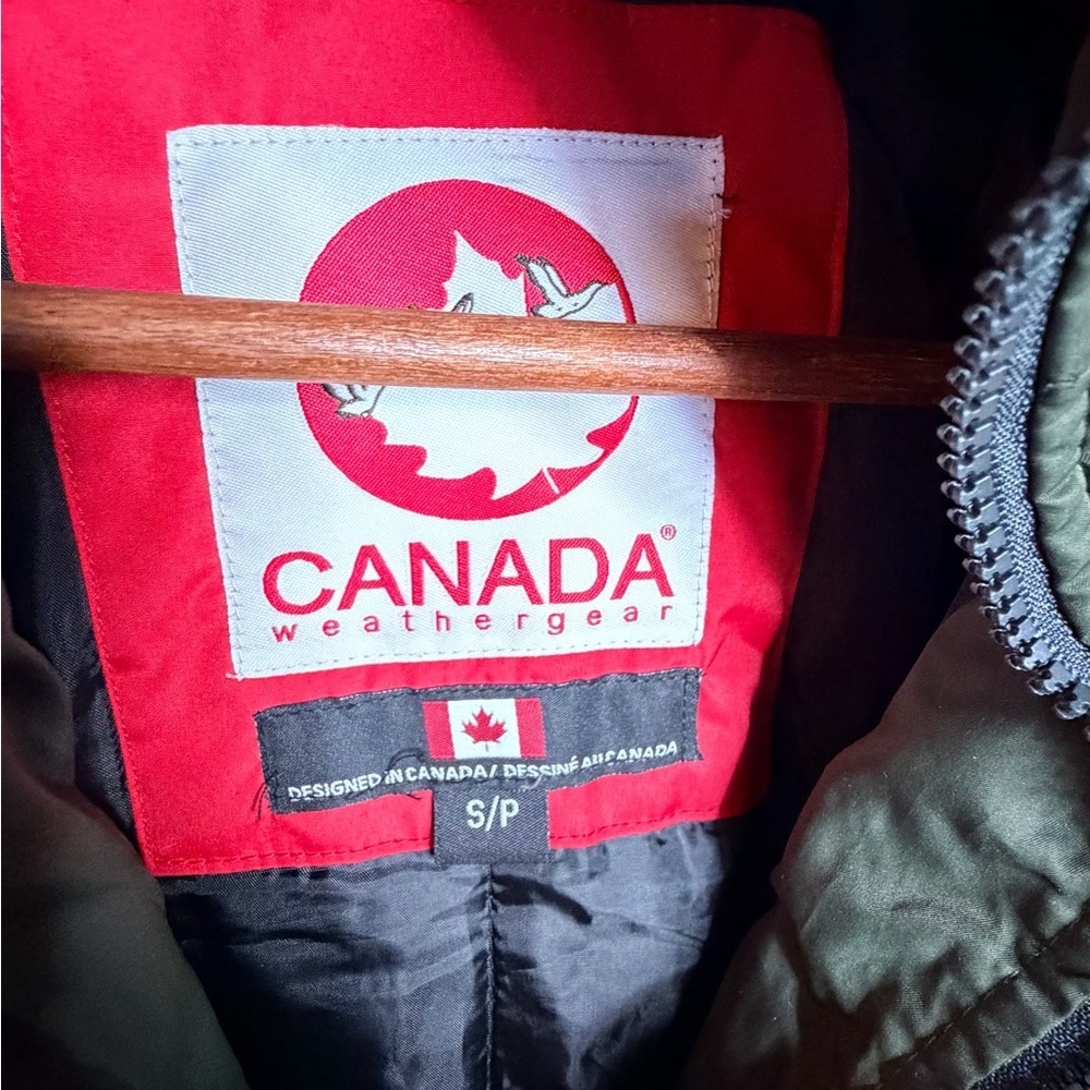 Canada weather gear warm Ski & Snow parka Jacket with faux Fur Trim-SZ-small - Picture 4 of 10